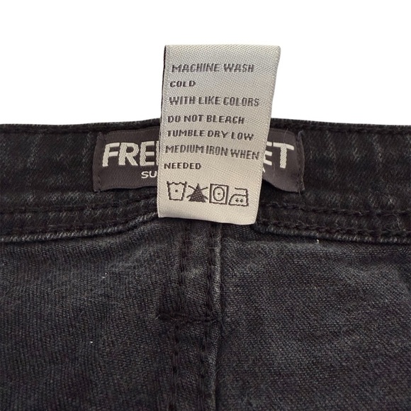Free Planet Black Skinny Jeans Modern Fit - Picture 11 of 12